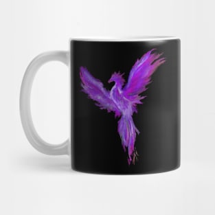 purple phoenix Mug
